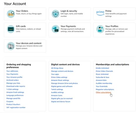 yourmembershipsandsubscriptions|Amazon.ca.